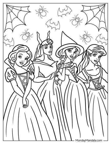 Halloween Color Pages Disney