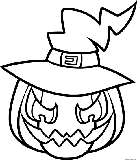 Halloween Coloriage A Imprimer