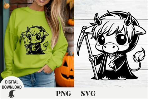 47+ Halloween Cow SVG, Boo Heifer, Halloween Cow, Sublimation Design, Png, Digital File. Animal SVG