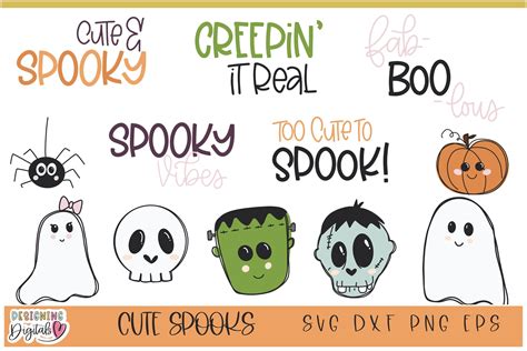 60+ Halloween Cute SVG, Clip Dxf Clipground Rufflesandrainboots. Halloween Cute SVG Graphic By Bipa Studio · Creative Fabrica