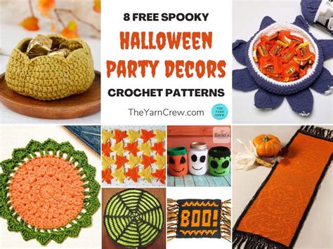 Halloween Decor Crochet