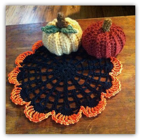 Halloween Doily Crochet Pattern