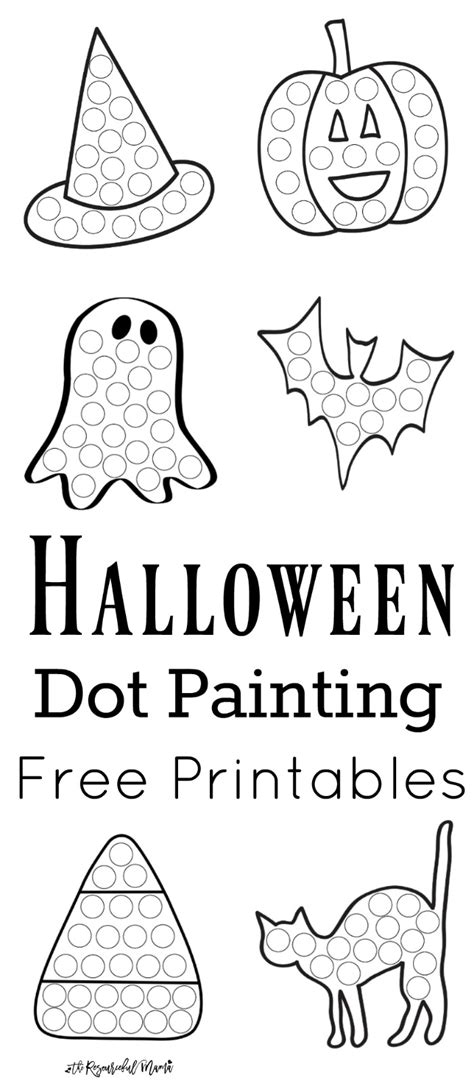Halloween Dot Printables