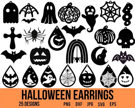 88+ Halloween Earring SVG, 171+ Halloween Earring SVG. 42 Halloween Earrings SVG, Earrings Template Bundle SVG