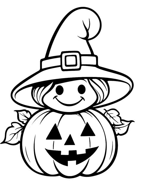 Halloween Free Color Pages