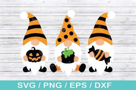 Download Halloween Gnomes SVG File - SVG Design Commercial Use Free PSD Mockups
