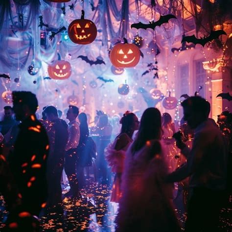 Halloween Party Atmosphere