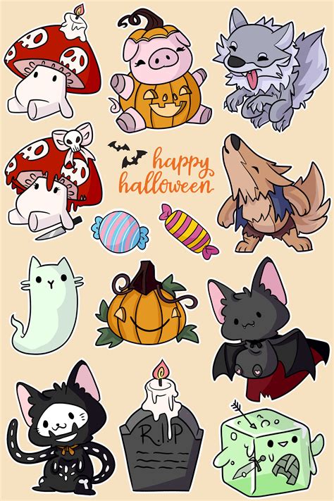 Halloween Printable Stickers