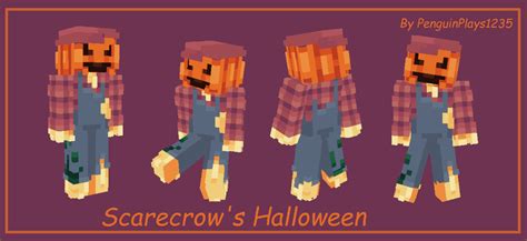 Unleash Your Inner Spookiness with the Halloween Skin for Minecraft!