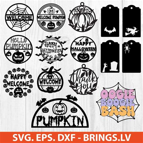Unlock the Magic of Halloween with Free and Fabulous Halloween Tag SVG Designs!
