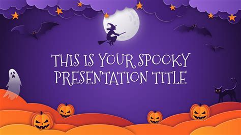 Halloween Template Google Slides