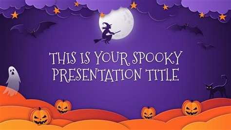 Halloween Themed Powerpoint Template