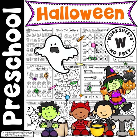Halloween Worksheets Preschool
