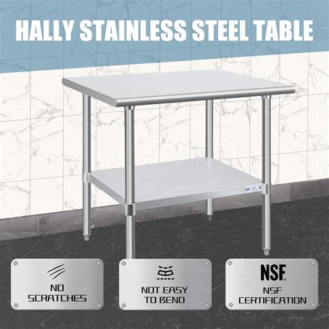 Hally Stainless Steel Table