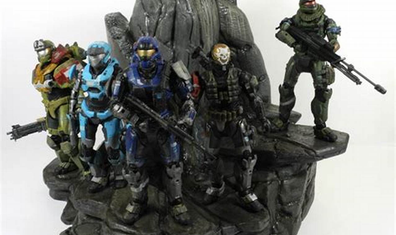 Halo Reach Statue Replacement Parts