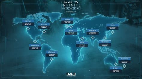 Halo Infinite Winter Update release time
