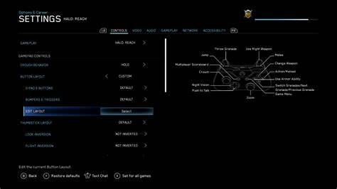 Halo Settings