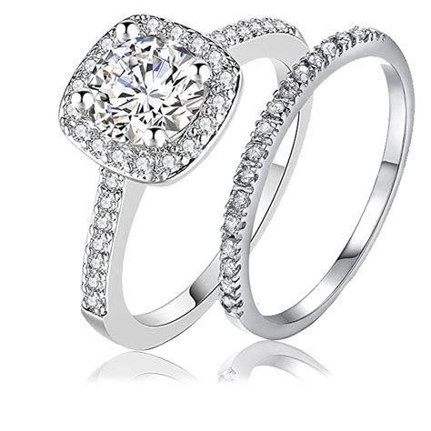 Magical Moments on a Budget: Unveiling the Stunning Halo Wedding Ring Set Offer