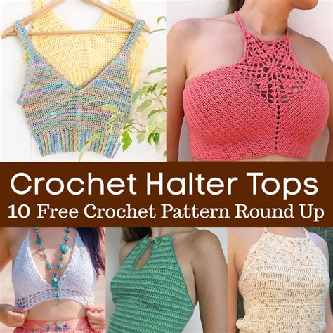 Halter Crochet Top