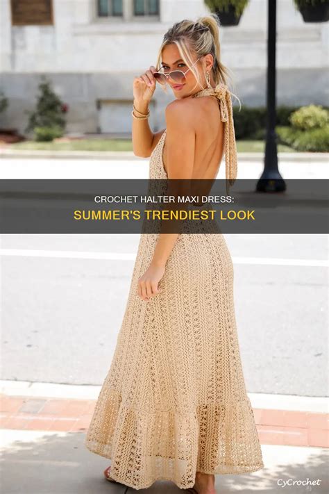 Halter Dress Crochet