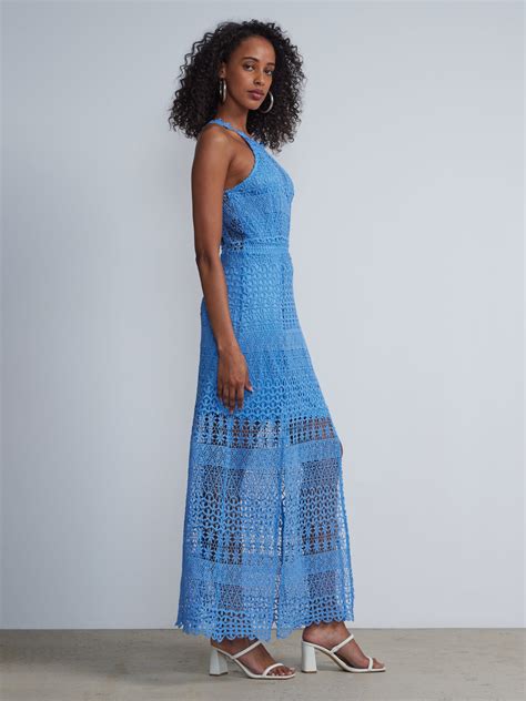 Halter Neck Crochet Dress