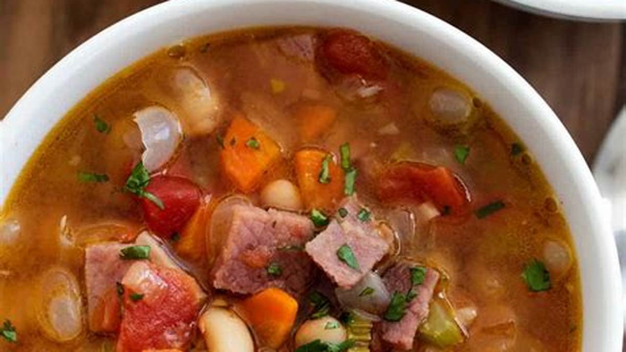 Discover the Secrets of Ham and Bean Soup: A Culinary Journey with Dried and Canned Beans