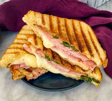 Ham And Cheese Panini Sandwich - Chefinoz