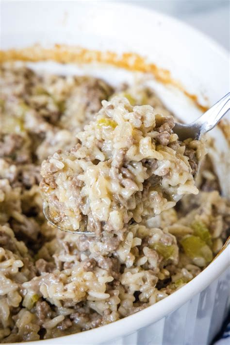 Hamburger And Rice Recipes