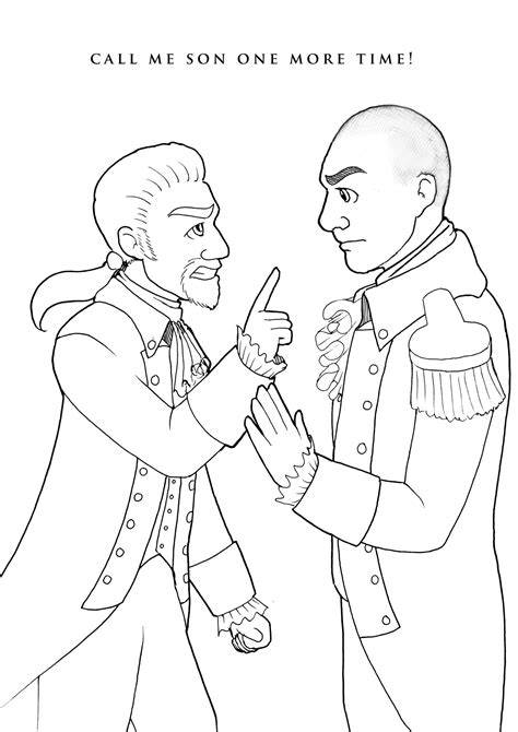 Hamilton Coloring Pages