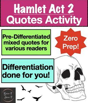 Hamlet Act 2 Quotes