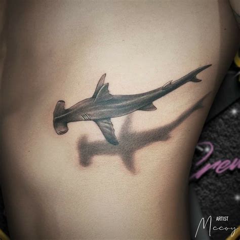 70 Hammerhead Shark Tattoo Designs For Men Deep Sea Ink