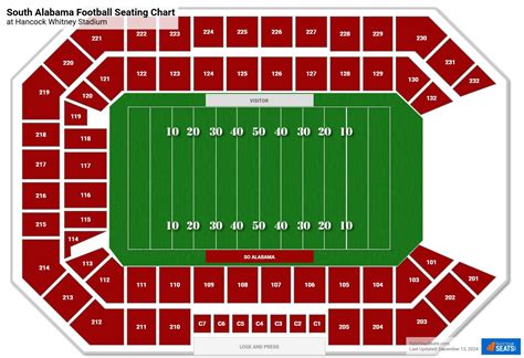 Hancock Whitney Stadium Seating Chart