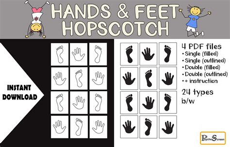 Hand And Foot Game Printable