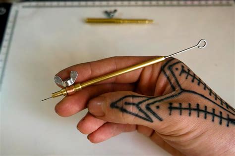 Hand Poke Tool Kwadron Tattoo Needles and Supplies