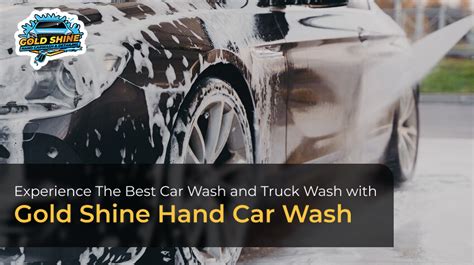 Hand Car Washes The Gold Standard