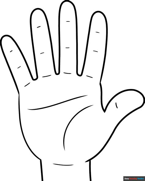 Hand Coloring Page