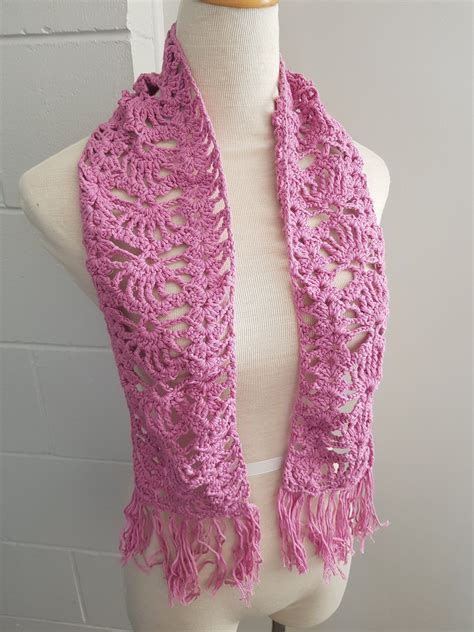 Hand Crocheted Scarf