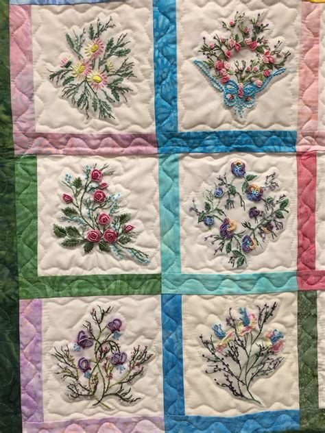 Hand Embroidery Patterns For Quilt Blocks