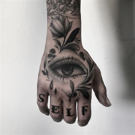 Hand Eye Tattoo