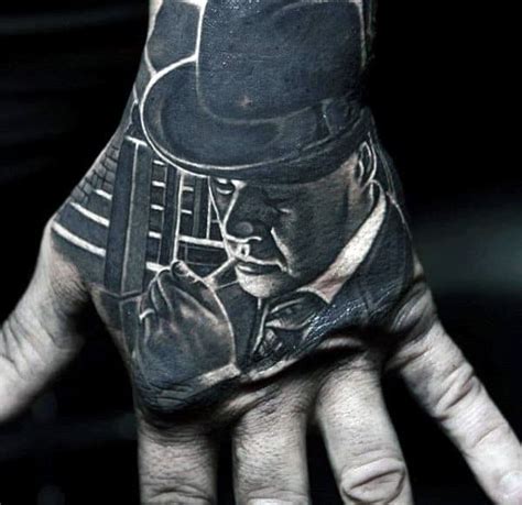 Hand Gangster Tattoos