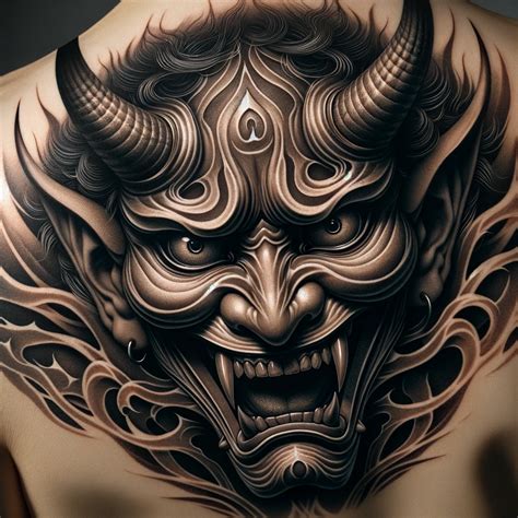 Hand Mask Tattoo