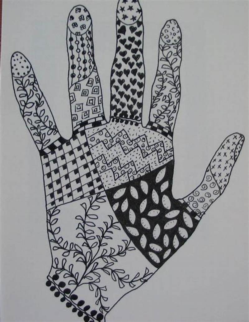 Hand Pattern Drawing