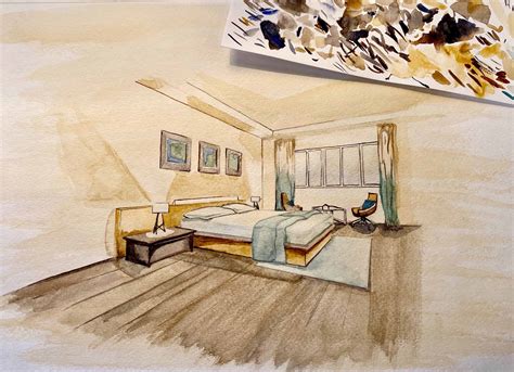 Hand Rendering Interior Design