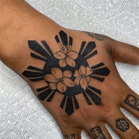 Hand Tattoo Design For Man