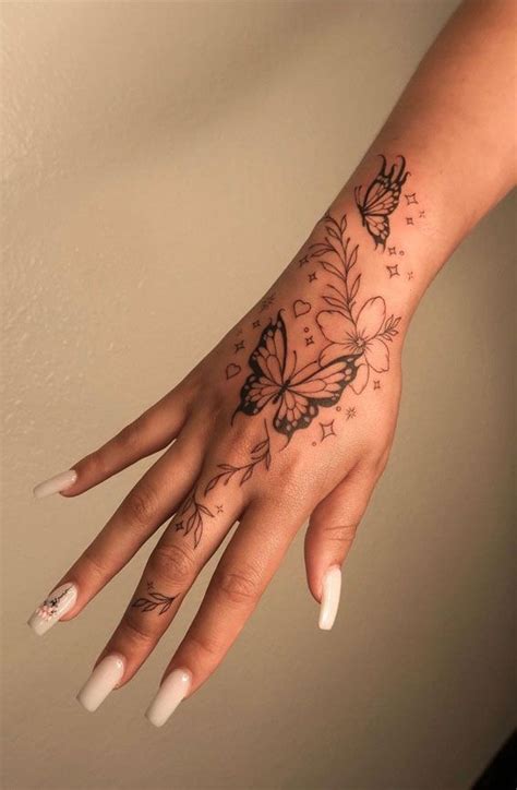 Hand Tattoos Female