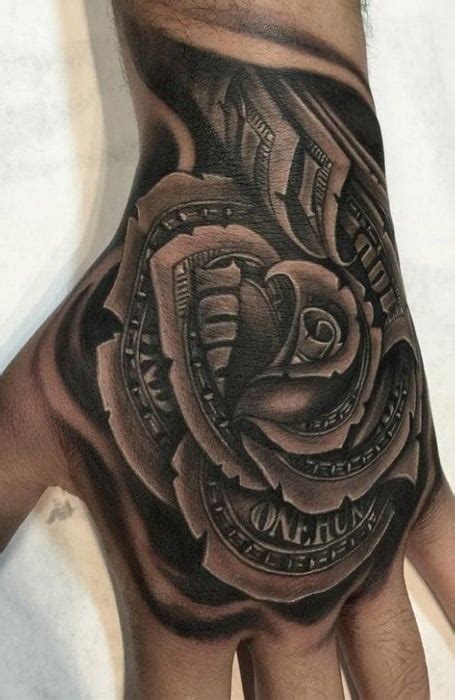 Hand Tattoos Money