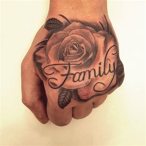 Hand Tattoos Of Names