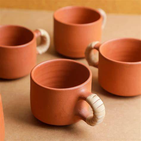 Handcrafted Clay Cups