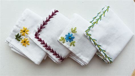 Handkerchief Embroidery Pattern