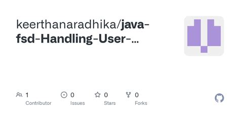 Handling User Issues